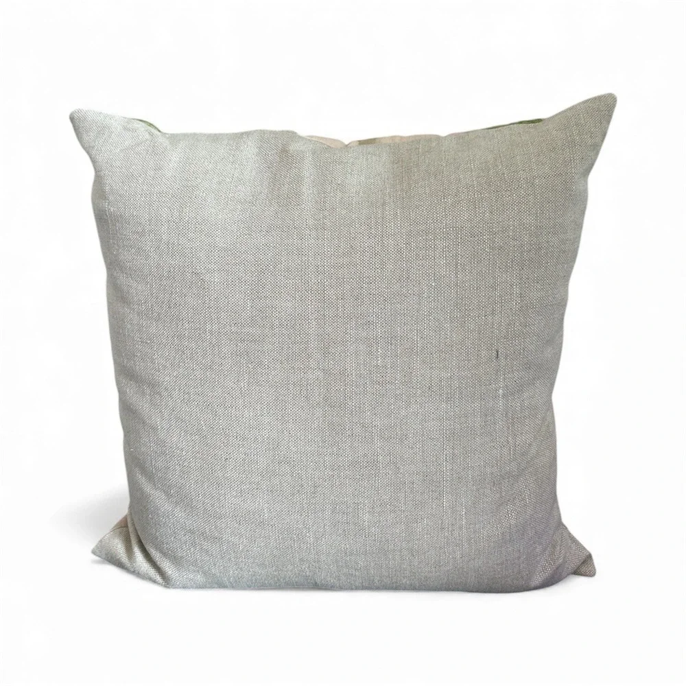 Windy O Connor Green Moth‎ Pillow Throw Accent Botanical 22x22